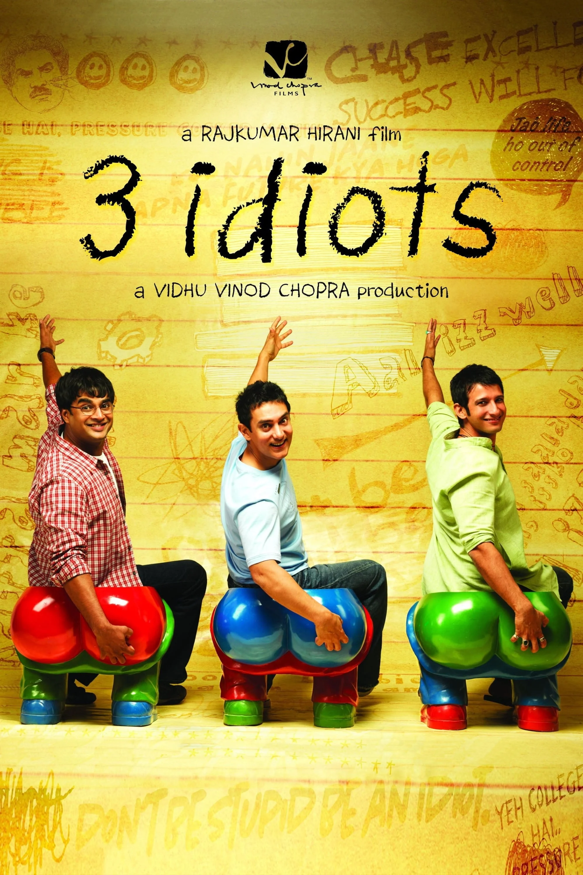 Poster phim 3 Chàng Ngốc