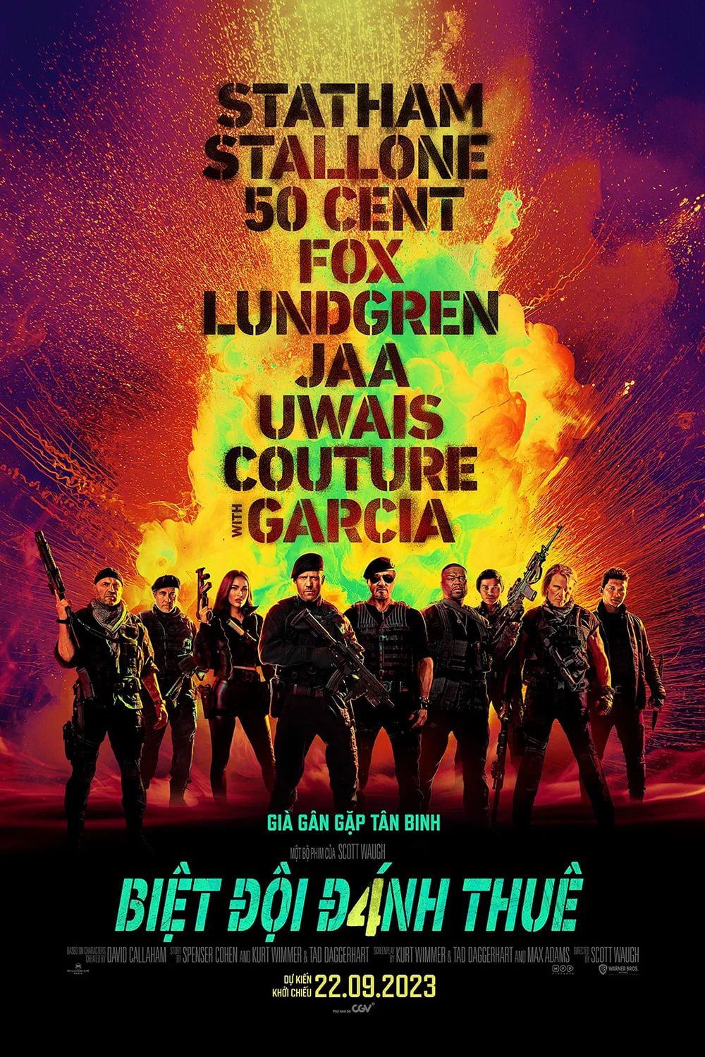 Poster phim Biệt Đội Đánh Thuê 4