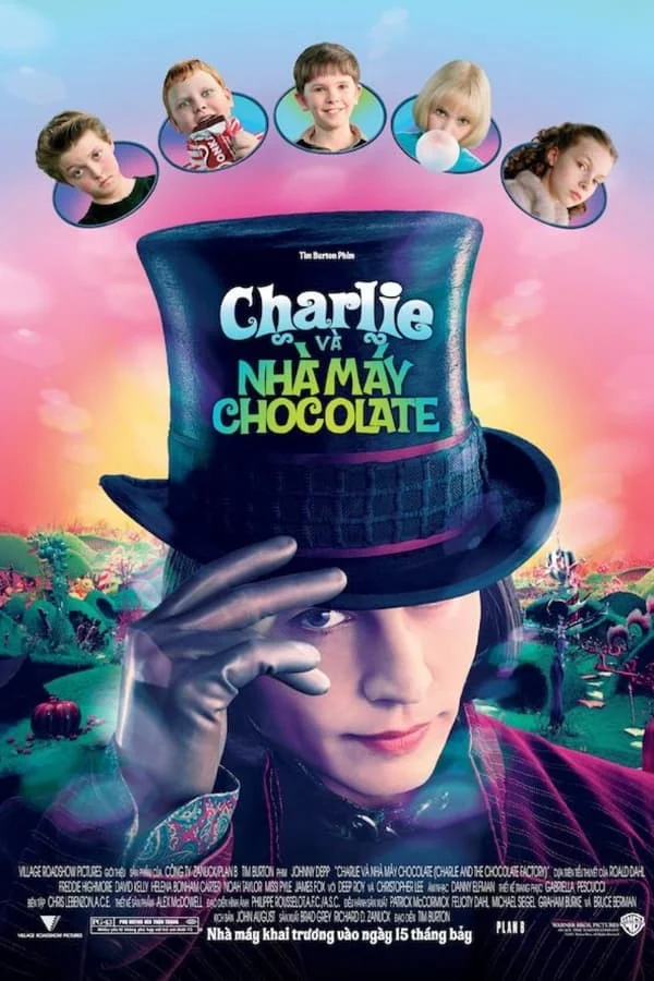 Poster phim Charlie và Nhà Máy Sôcôla