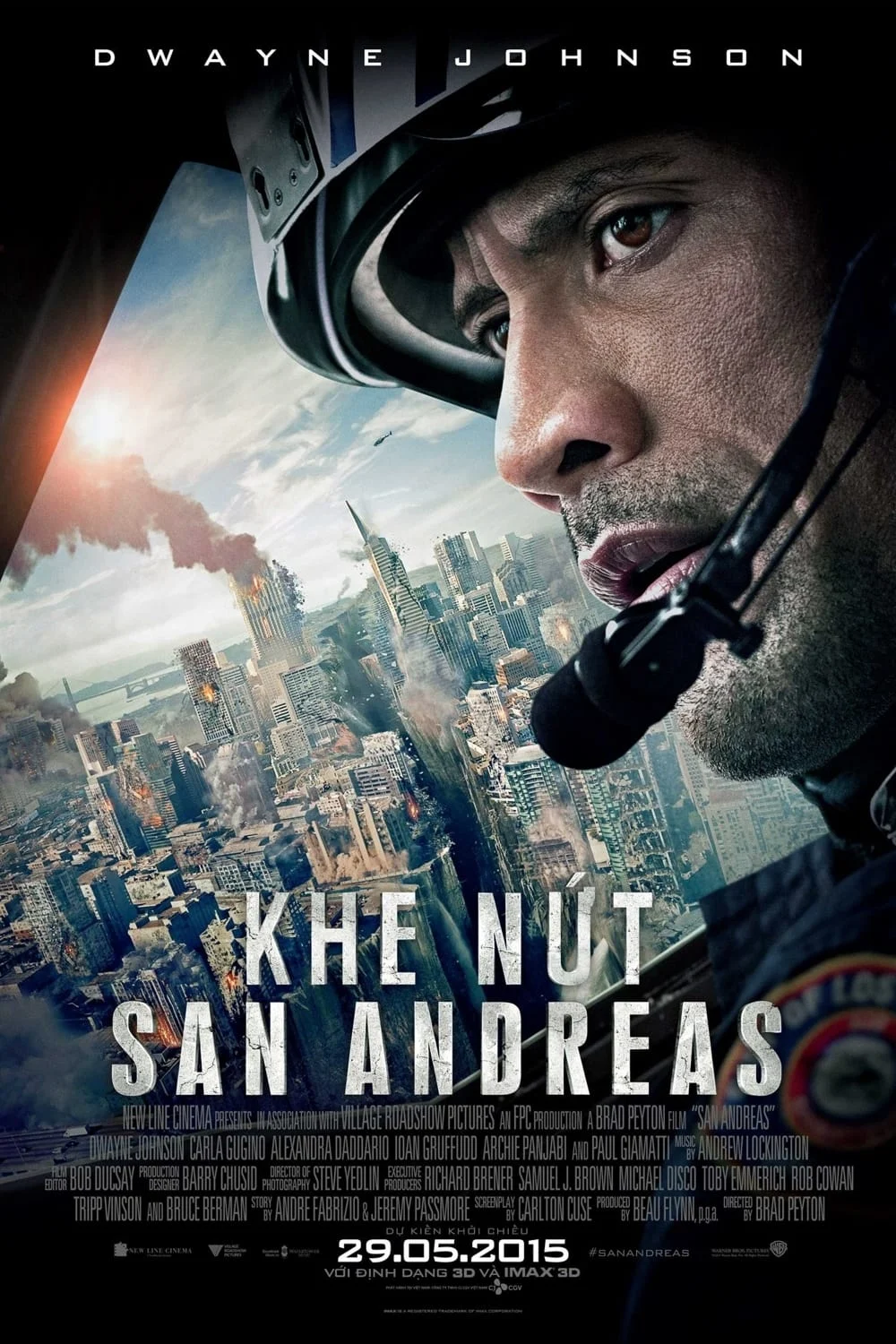 Poster phim Khe Nứt San Andreas