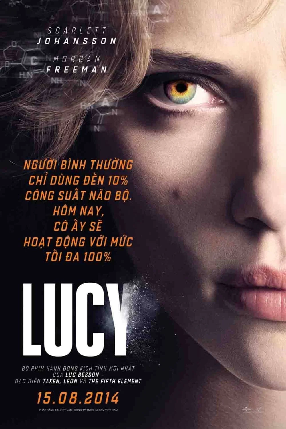 Poster phim Lucy Siêu Phàm