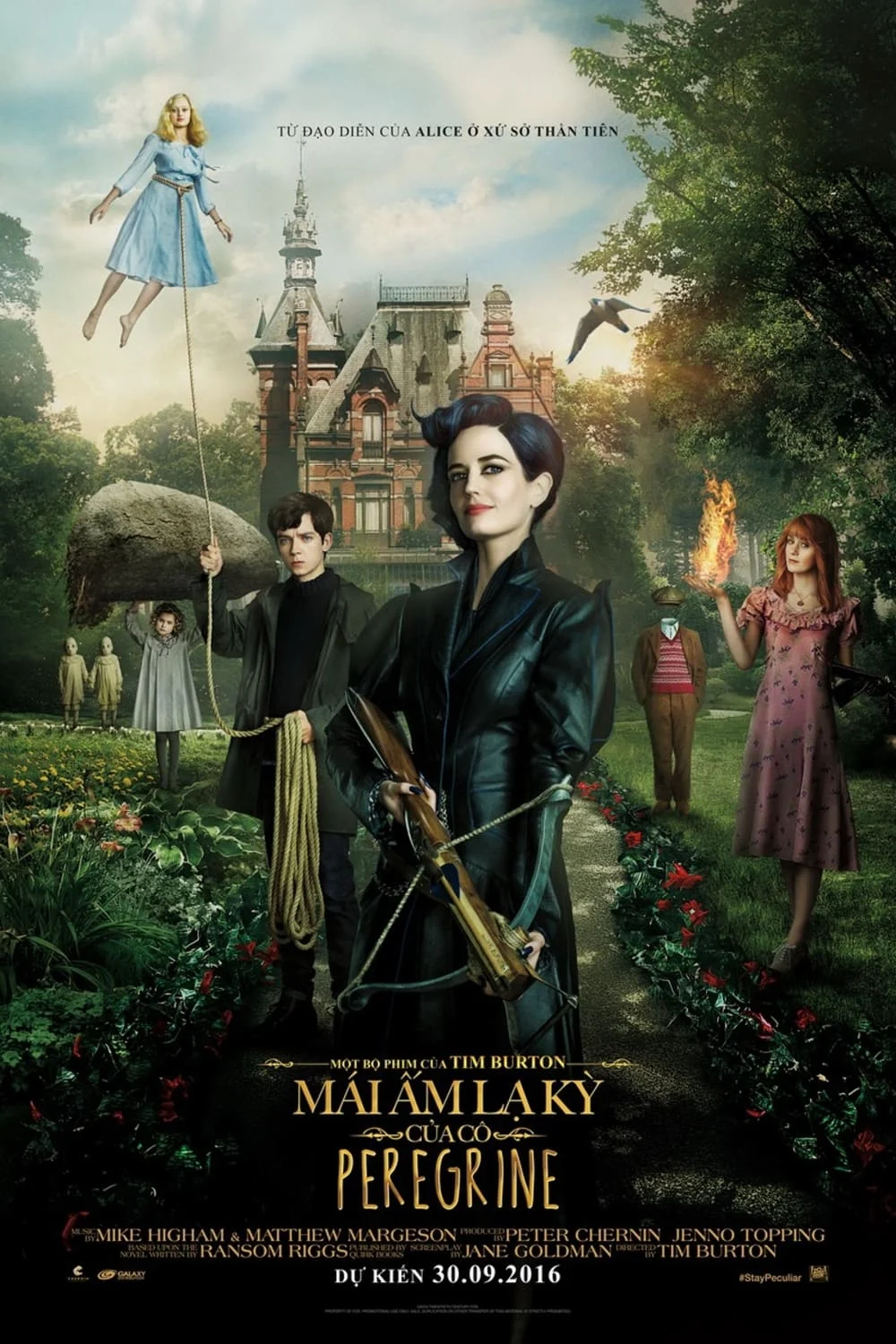 Poster phim Mái Ấm Lạ Kỳ Của Cô Peregrine