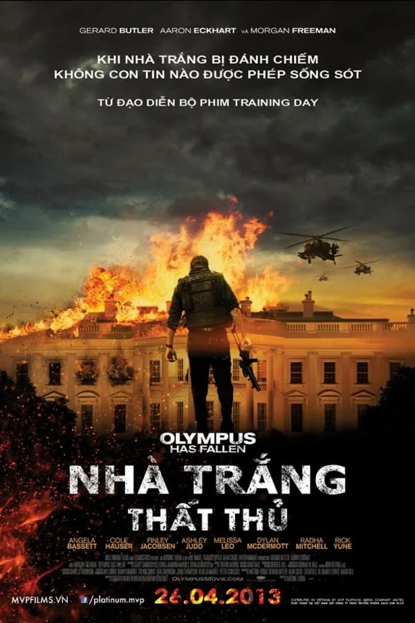 Poster phim Nhà Trắng Thất Thủ