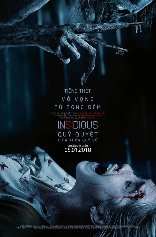Poster phim Quỷ Quyệt: Chìa Khóa Quỷ Dữ