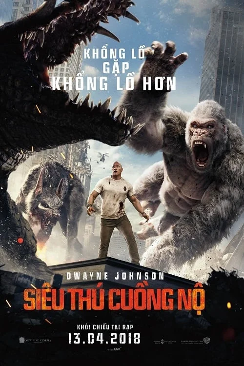 Poster phim Siêu Thú Cuồng Nộ