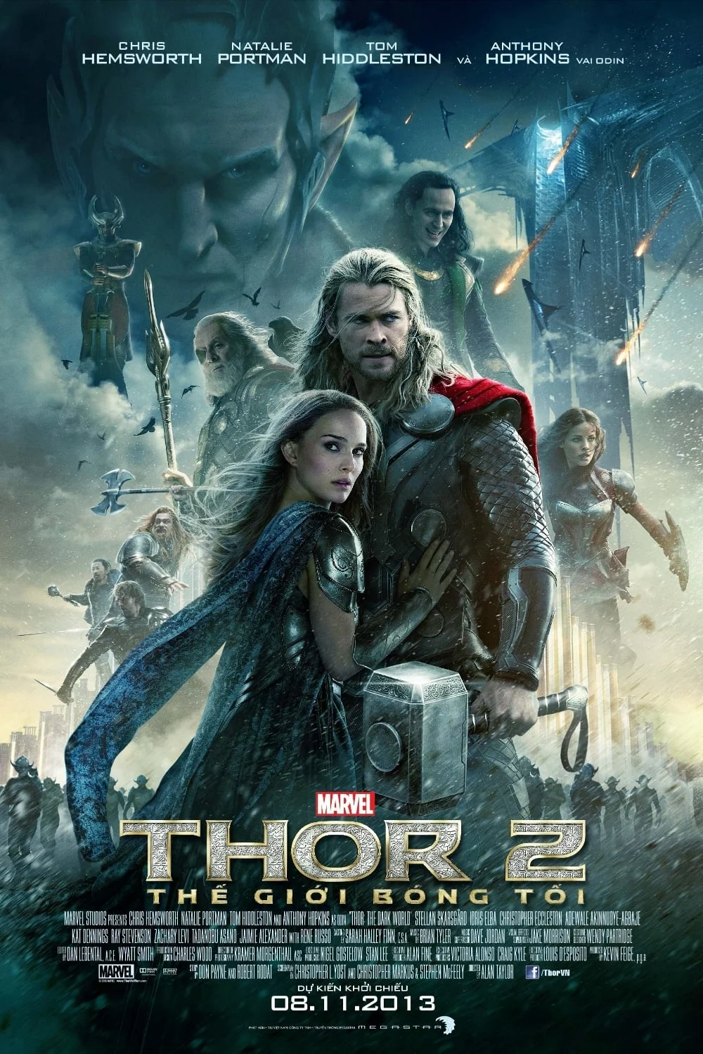 Poster phim Thor: Thế Giới Bóng Tối