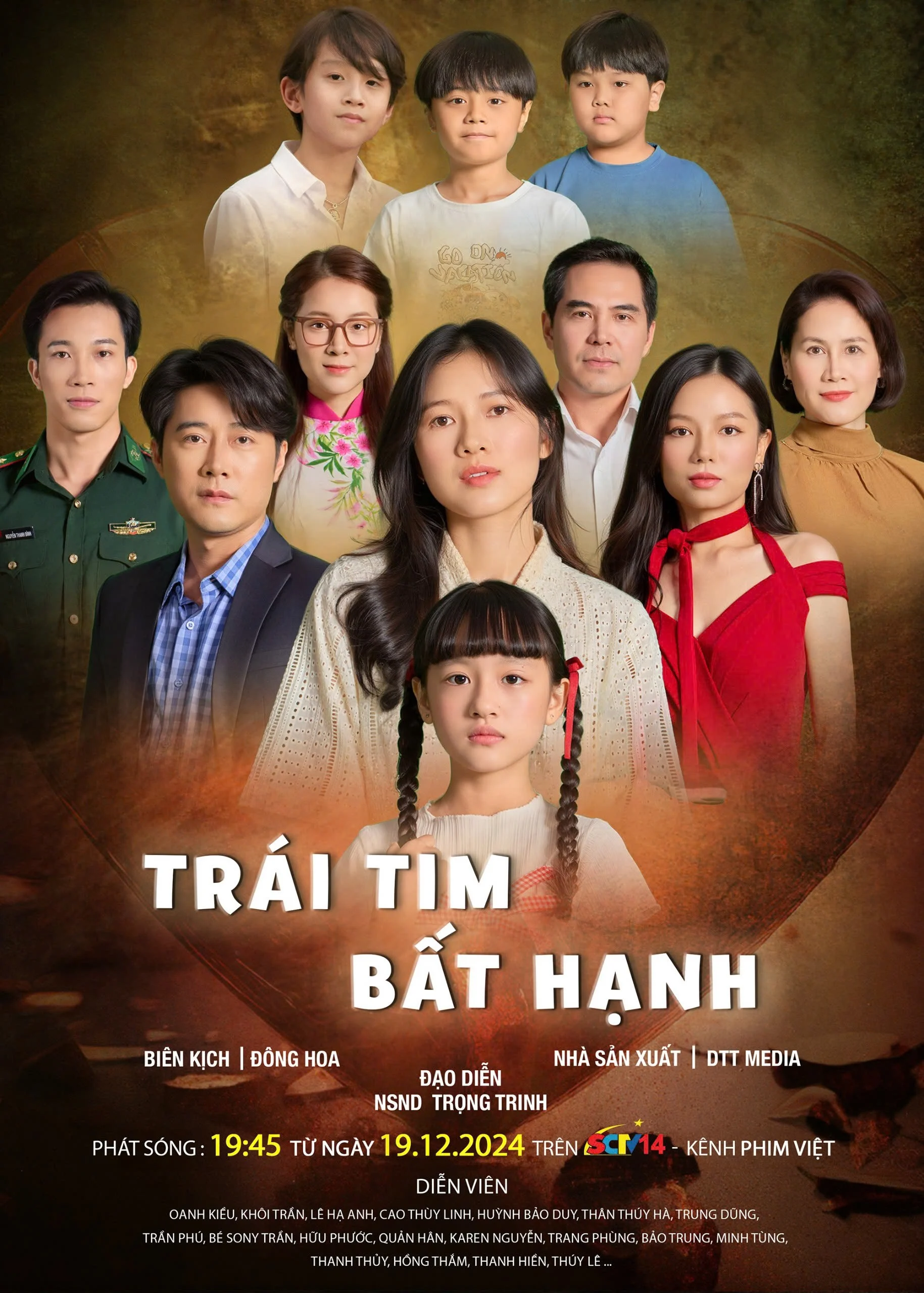 Poster phim Trái Tim Bất Hạnh