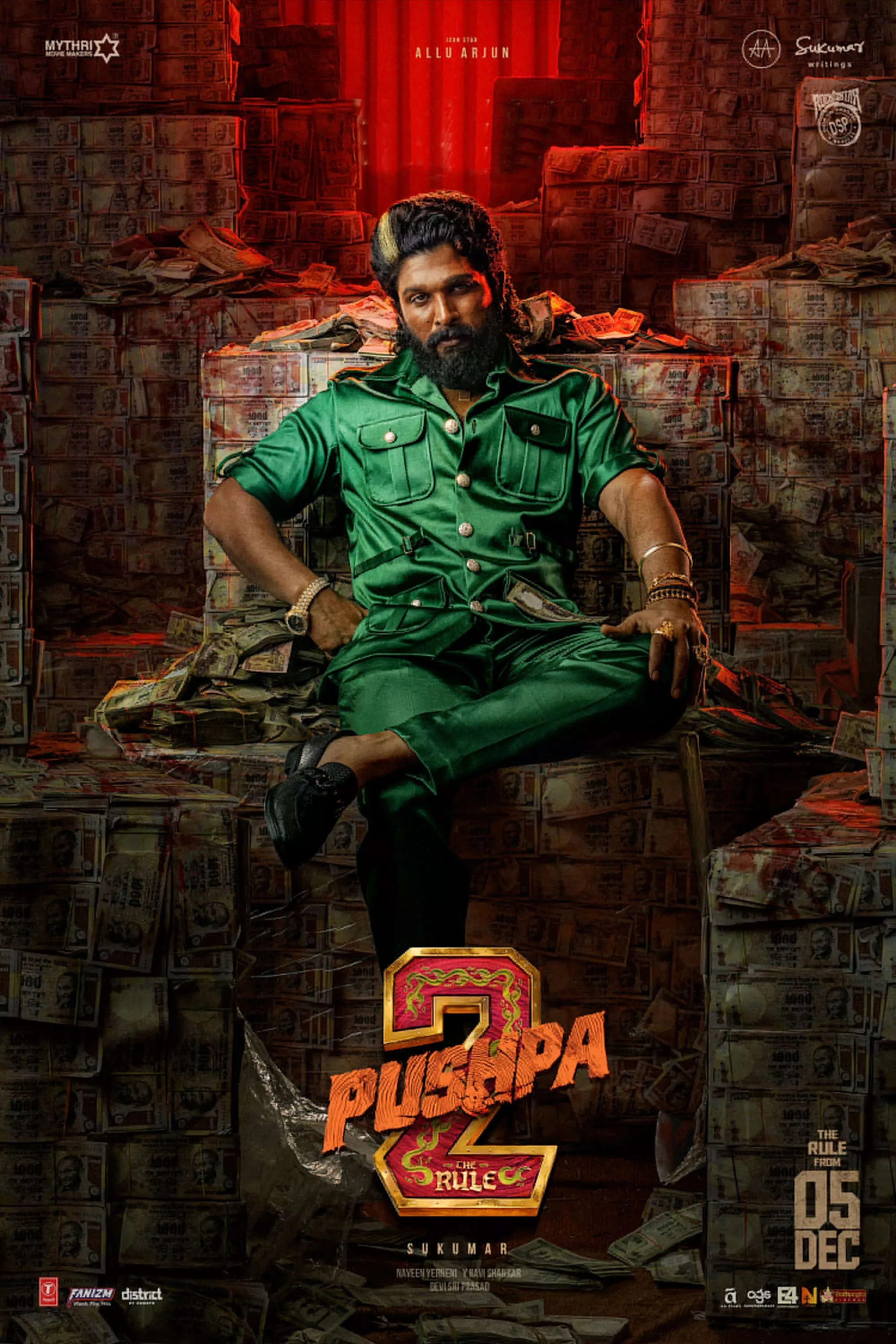 Poster phim Pushpa 2: Luật Lệ