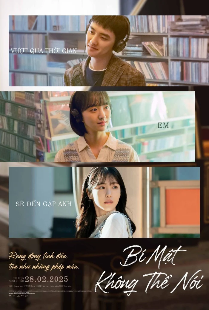 Poster phim Bí Mật Không Thể Nói (Bản Hàn)