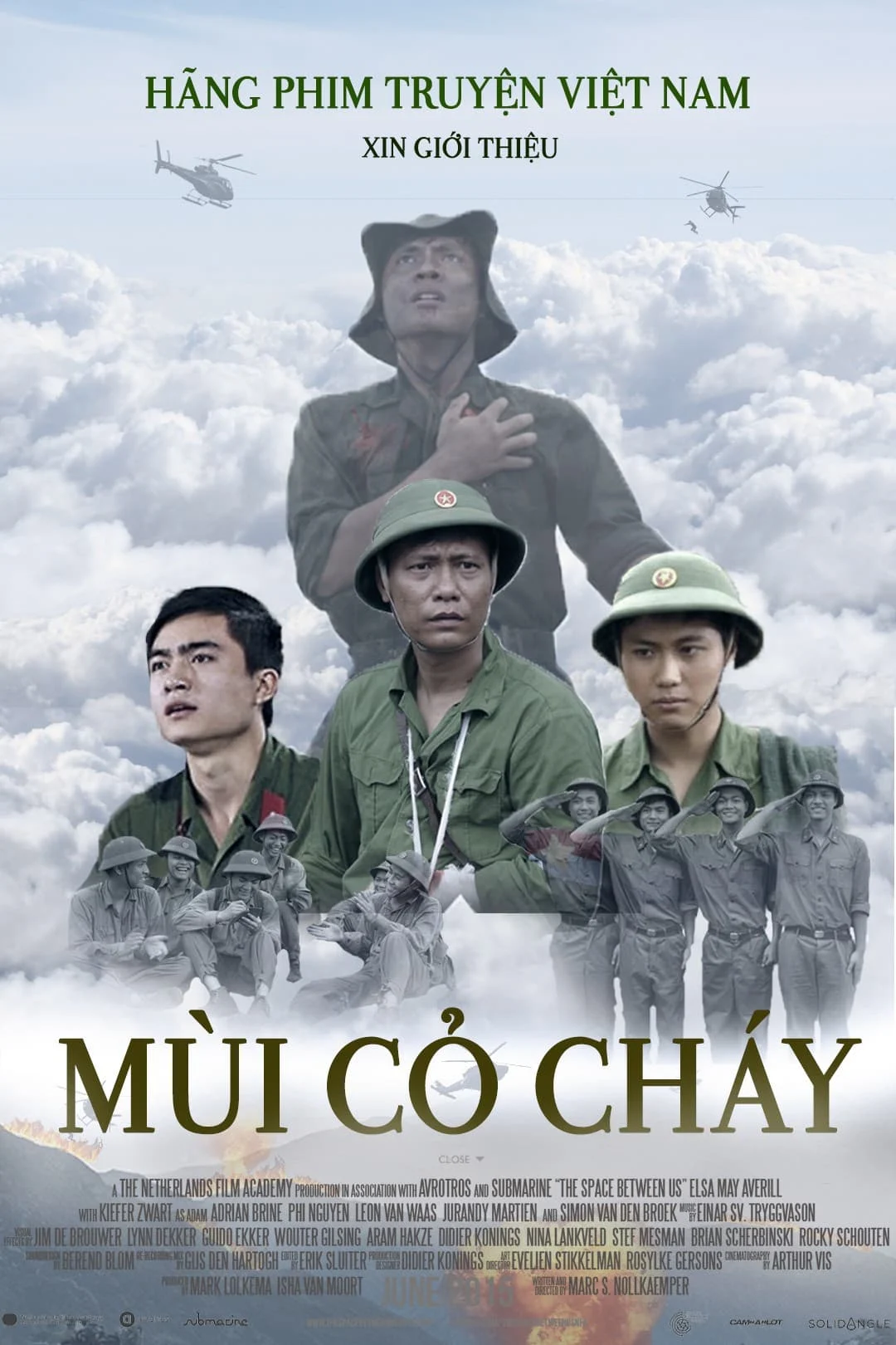 Poster phim Mùi cỏ cháy