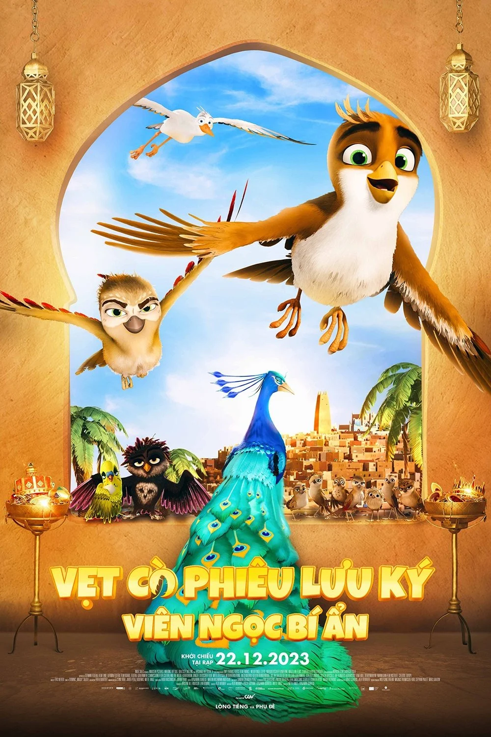 Poster phim Vẹt Cò Phiêu Lưu Kỳ: Viên Ngọc Bí Ẩn