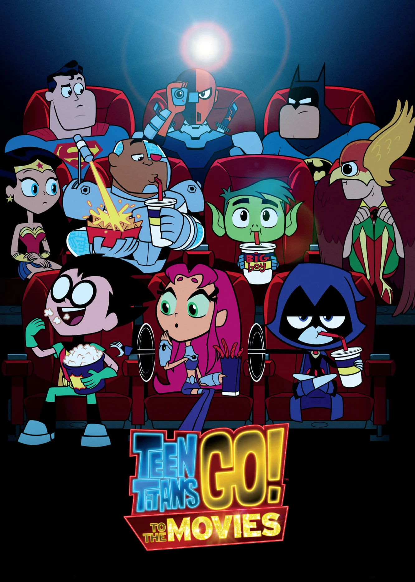 Poster phim Teen Titans Go! To the Movies